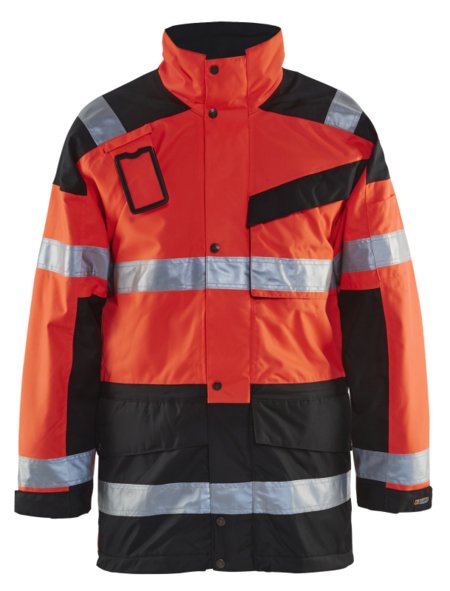 Blåkläder Parka High-Vis met uitneembare voering 44261997 High-Vis Rood/Zwart