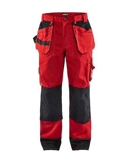 Blåkläder Werkbroek 15031860 Rood/Zwart