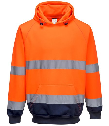 Portwest - Hi-Vis Two Tone Hooded Sweatshirt