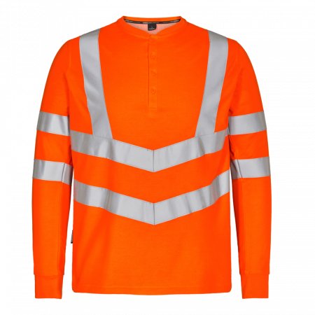 Engel Safety Grandad T-Shirt Met Lange Mouwen 9548-182