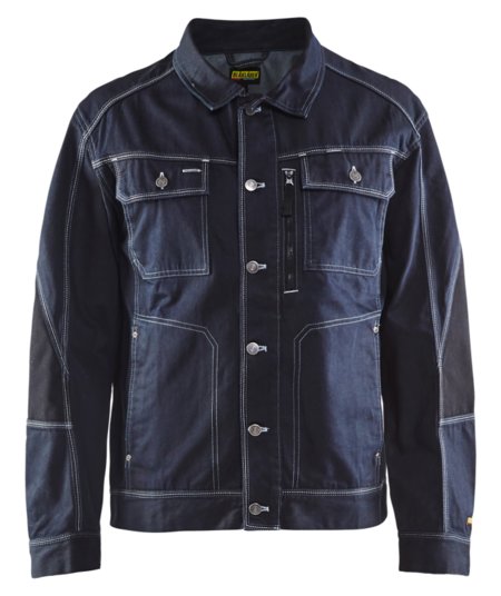 Blåkläder Cordura denim jack 40591140 Marineblauw/Zwart