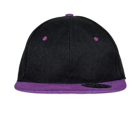 RESULT - BRONX ORIGINAL FLAT PEAK SNAP BACK DUAL COLOUR CAP