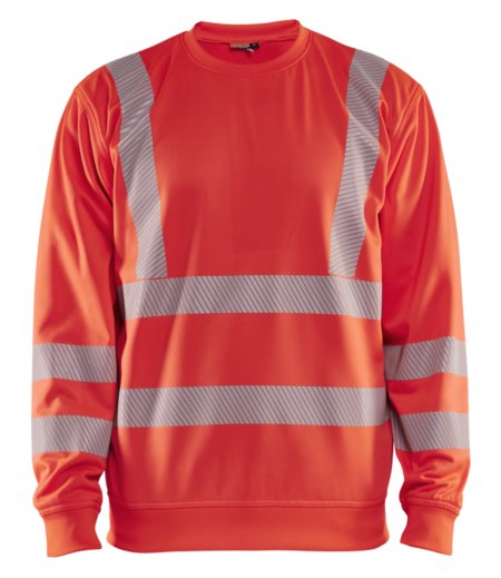 Blåkläder High-Vis Sweatshirt 35622538 High-Vis Rood